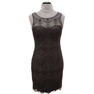 A/X Armani Exchange Black Lace Mini Dress 0 XS